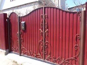 Калитка - пример 1 фото в Дубне